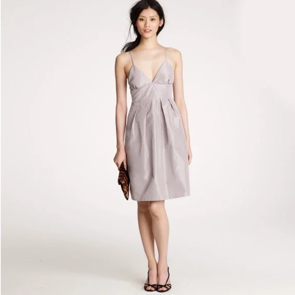 J. Crew Adrienne Spice wine dress NWT